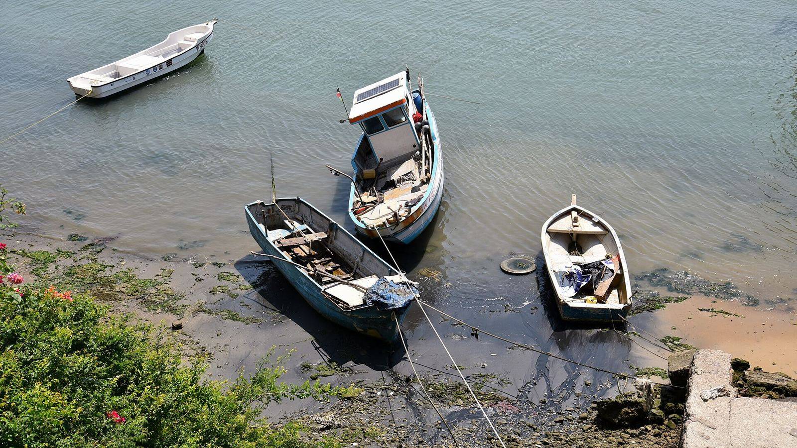 Robinson Island Glass Boat